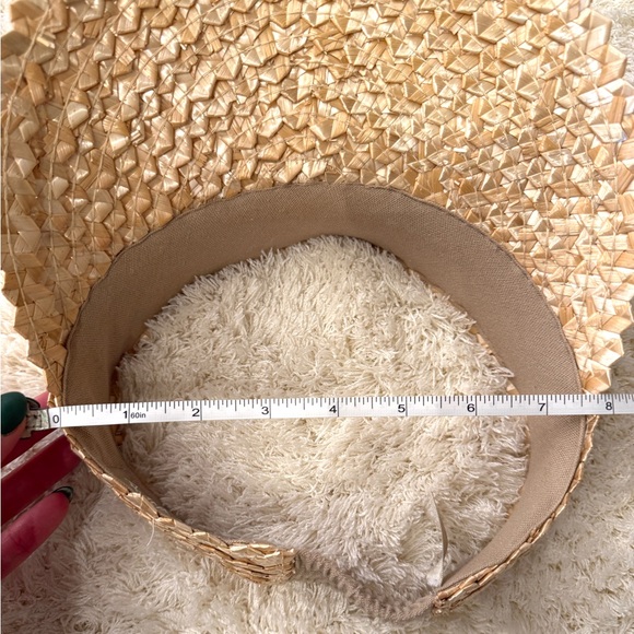 Hemlock Capri Straw Visor - Picture 6 of 6